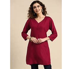 Mustard Poly Chanderi Straight Embroidery Kurta Palazzo Suit Set